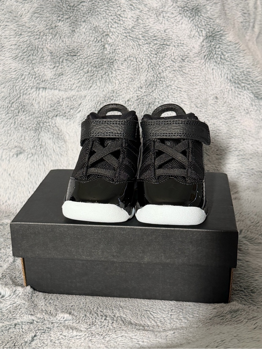 Infant Jordan 6 Rings Baby Sneakers Velcro